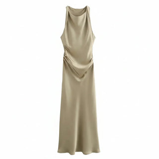 Women's Sleeveless Bodycon Midi Dress
