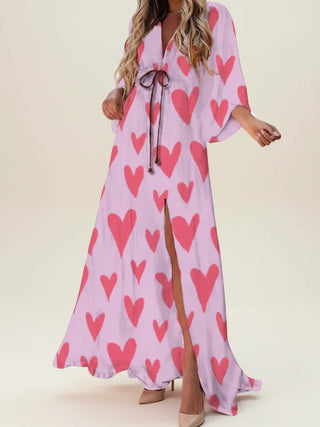 Women's V-Neck Summer Maxi Dress
