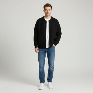 Men's Button-Front Casual Cardigan