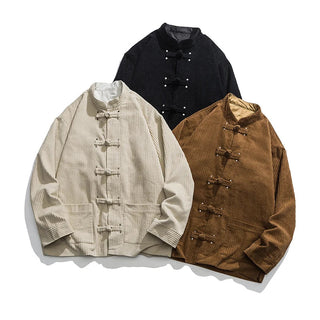 Men's Mandarin Collar Jacket