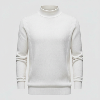 Men's Turtleneck Fitted Sweater