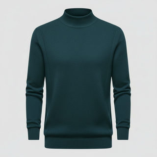 Men's Turtleneck Fitted Sweater