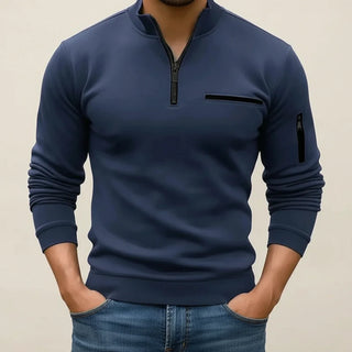 Men's Quarter Zip Sweater