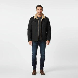 Men's Sherpa Collar Trucker Jacket
