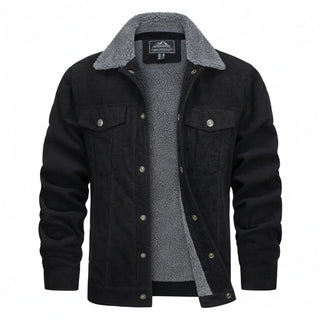 Men's Sherpa Lined Corduroy Jacket