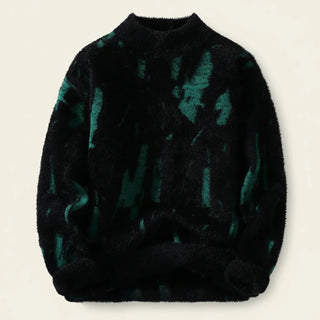Men's Warm Patterned Sweater