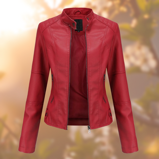Women's Fitted Stand Collar Jacket