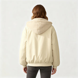 Women's Hooded Bomber Jacket