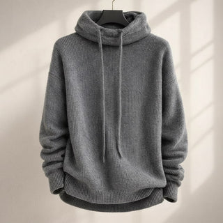 Women's Hooded Cowl Neck Sweater