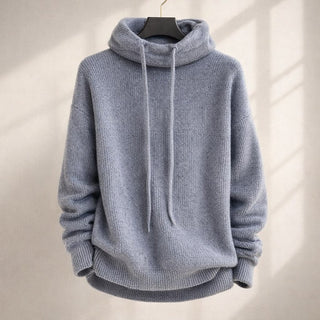 Women's Hooded Cowl Neck Sweater