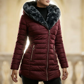 Women's Hooded Quilted Puffer Jacket