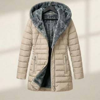 Women's Hooded Quilted Puffer Jacket