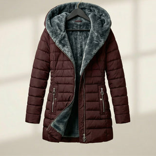 Women's Hooded Quilted Puffer Jacket
