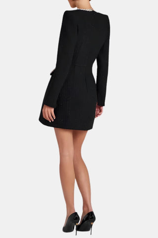 Women's Long Sleeve A-Line Mini Dress