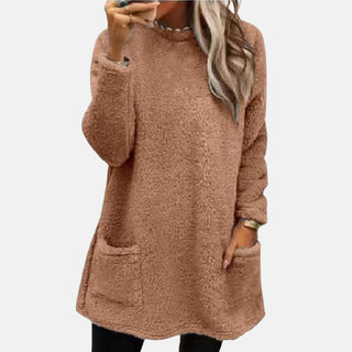 Women's Long Sleeve Tunic Sweater