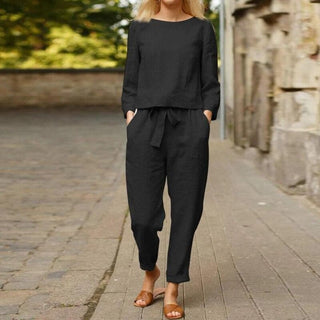 Women's Relaxed-Fit Pant Set