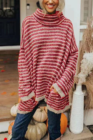 Women's Striped Tunic Sweater