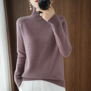 Women's Turtleneck Fitted Sweater