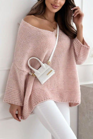 Women's V-Neck Knit Sweater