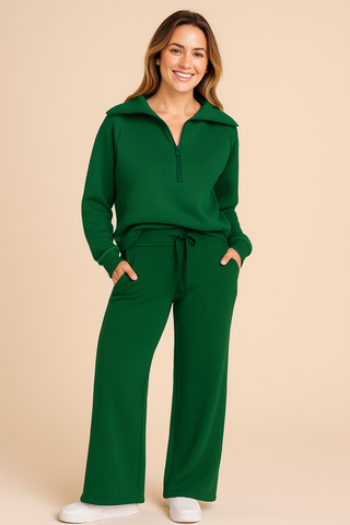 Women's Wide Leg Lounge Set