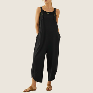 Women's Wide Leg Overalls Jumpsuit