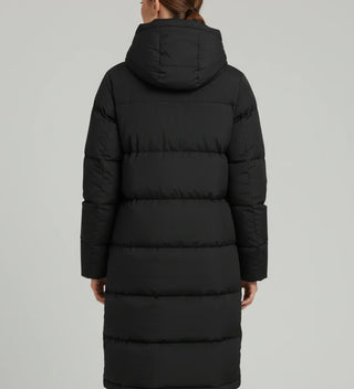 Women's Long Hooded Puffer Jacket