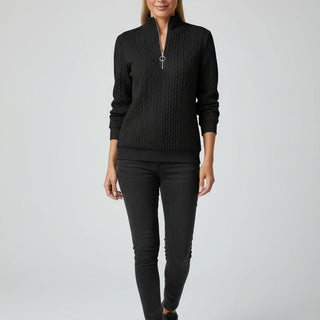 Women's Quarter Zip Sweater