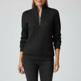 Women's Quarter Zip Sweater