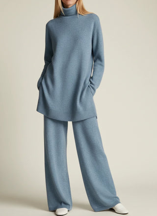 Women's Wide-Leg Relaxed Fit Pant Set