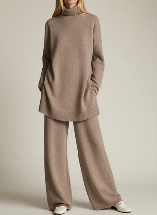 Women's Wide-Leg Relaxed Fit Pant Set